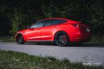 Tesla Model 3 by Novitec Rosso on Vossen Wheels (NV2) 2019 года